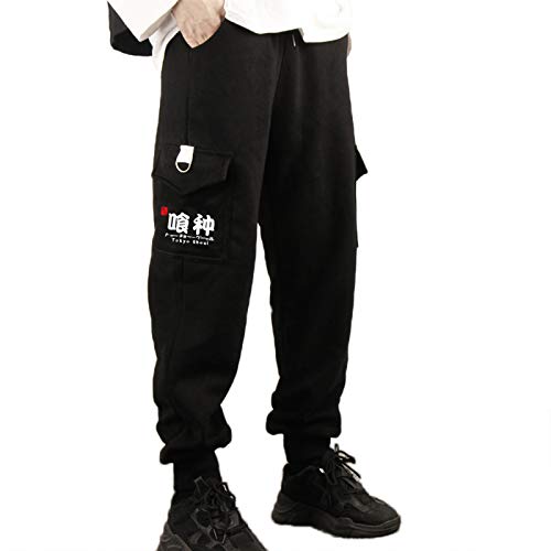 famesale Unisex Anime Tokyo Ghoul Joggers Jogginghose kaneziki Overalls Hose Lässige Haremshose von famesale