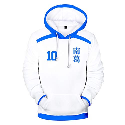 famesale Unisex Erwachsene Kinder Anime Captain Tsubasa Lässige Langarm Kapuzenpullover Ozora Tsubasa Sweatshirts von famesale