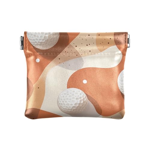 Ambulance Car Helicopter Blush PU Leather Small Coin Cute Card Key Organizer for Girls Ladies Handbag, Golfball Terrakotta, 1 size, Modern von famyily