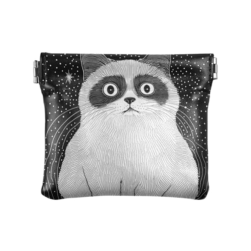 Art Ragdoll Cat Damen Leder Münzgeldbörse Einzigartige Kosmetiktaschen für Frauen Jungen Mädchen, Ästhetische Ragdoll-Katze, 1 size, Modern Art Ragdoll Cat Damen Leder Münzgeldbörse Einzigartige Kosmetiktaschen für Frauen Jungen Mädchen, Ästhetische Ragdoll-Katze, 1 size, Modern von famyily