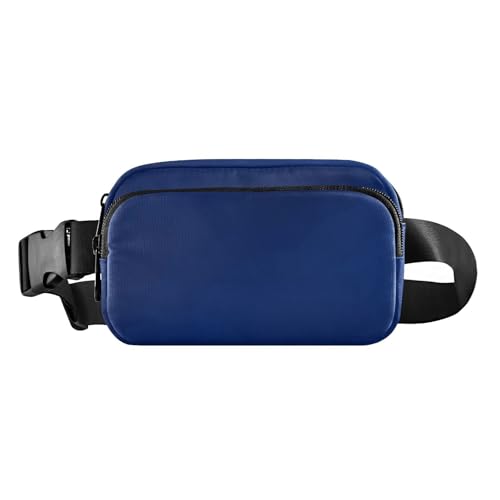 Bauchtasche für Damen und Herren, wasserdicht, mit Reißverschluss, mit verstellbarem Gurt, für Workout, Laufen, Wandern, Blau, Blauer Farbverlauf, Einheitsgröße Bauchtasche für Damen und Herren, wasserdicht, mit Reißverschluss, mit verstellbarem Gurt, für Workout, Laufen, Wandern, Blau, Blauer Farbverlauf, Einheitsgröße von famyily