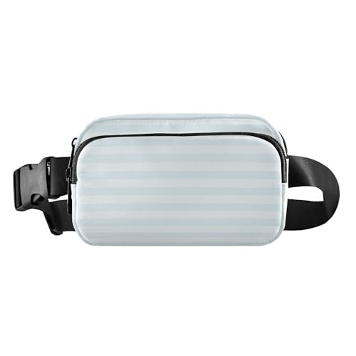 Blaue vertikale Streifen, stilvolle Hüfttasche für Damen und Herren, Mehrzweck-Crossbody-Pass-Tasche mit verstellbarem Riemen für Einkaufen, Sport, Arbeit, Blaue vertikale Streifen, Einheitsgröße von famyily