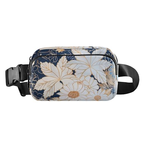 Bunte klassische Stickerei-Texturen, modische Umhängetasche, Hüfttasche für Herren und Damen, große Kapazität, Umhängetasche mit verstellbarem Riemen für Radfahren, Wandern, Fitnessstudio, Bunte von famyily