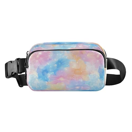 Gürteltasche für Eltern, schöne Blumen, niedliche Gürteltasche für Damen und Herren, wasserabweisend, für Reisen, Schöne Blüte für den Elterntag, 1 size von famyily