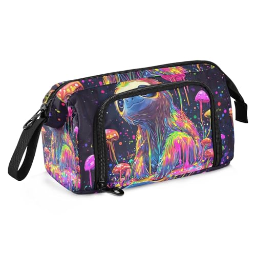 Lustiges Faultier-Federmäppchen, großes Fassungsvermögen, leichtes Federmäppchen mit Reißverschluss, für Krankenschwestern, Schulbedarf von famyily