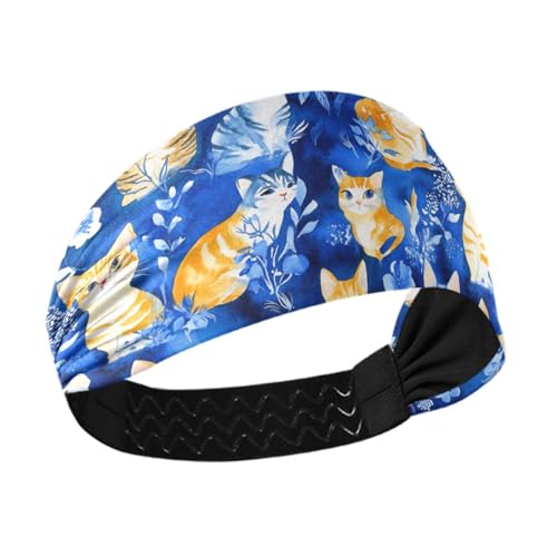 Lustiges Ragdollcats-Stirnband-Halter, rutschfest, dehnbar, für Basketball, Fußball, Workout, Workout, bunt, Motiv: Duchshund-Hundesterne, Blau Lustiges Ragdollcats-Stirnband-Halter, rutschfest, dehnbar, für Basketball, Fußball, Workout, Workout, bunt, Motiv: Duchshund-Hundesterne, Blau von famyily