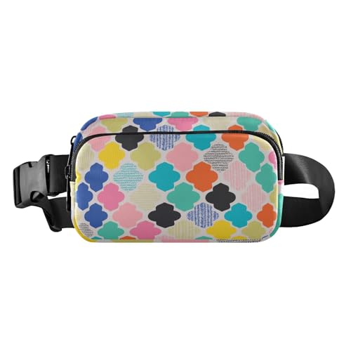 Modische Gürteltasche für Damen und Herren, große Kapazität, Brusttasche, Gürteltasche mit verstellbarem Gurt, für Reisen, Fitnessstudio, Arbeit, Ästhetische Farbe, Einheitsgröße von famyily