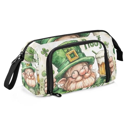 St Pinch Proof Beer Pen Case Large Capacity Cute Pencil Case Multifunctional Stand Up Pencil Case for Nurse High School Supplies von famyily