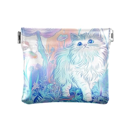 Süße Vögel, buntes PU-Leder, Wechselgeldbörse, praktische Kosmetiktasche für Damen und Mädchen, Ragdoll-Katze verzaubert, personalisierbar, 1 size, Modern Süße Vögel, buntes PU-Leder, Wechselgeldbörse, praktische Kosmetiktasche für Damen und Mädchen, Ragdoll-Katze verzaubert, personalisierbar, 1 size, Modern von famyily