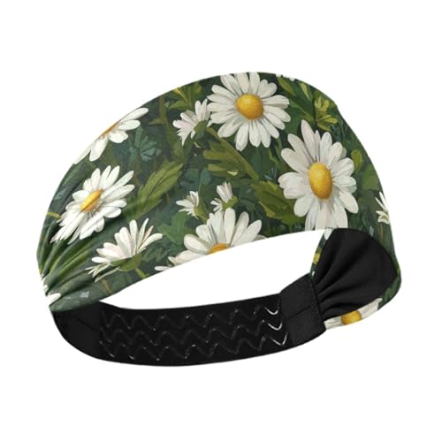 famyily Dänemark Oxeye Gänseblümchen, Sommerblumen, rutschfest, elastische Schweißbänder für Make-up, Wandern, Yoga, bunte Herzogshund-Sterne famyily Dänemark Oxeye Gänseblümchen, Sommerblumen, rutschfest, elastische Schweißbänder für Make-up, Wandern, Yoga, bunte Herzogshund-Sterne von famyily