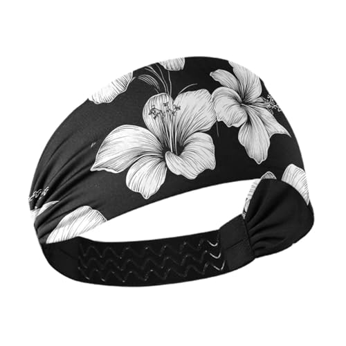 famyily Kühlendes Sport-Stirnband mit leuchtendem Blumenmuster, dehnbar, für athletische Sportarten, Tennis, Wandern, Yoga, bunte Herzogshund-Sterne, Weiß famyily Kühlendes Sport-Stirnband mit leuchtendem Blumenmuster, dehnbar, für athletische Sportarten, Tennis, Wandern, Yoga, bunte Herzogshund-Sterne, Weiß von famyily