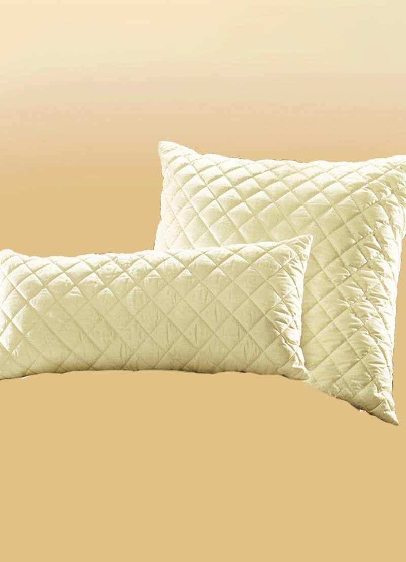 F.a.n.-Kopfkissen mit feinsten und hochwertigen Edelhaaren, Größe 120 (80/80 cm), Natur von fan