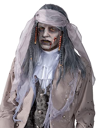 Forum Zombie Pirate Wig Costume Accessory von fancy dress warehouse