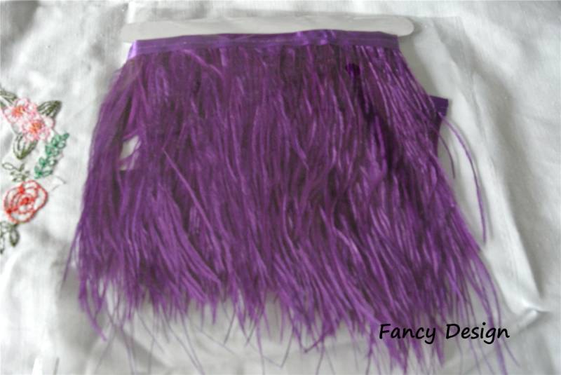 5 Yards Lila Strauß Feder Trimmen Fransen Trim Fringe Yards 5 Yards Lila Strauß Feder Trimmen Fransen Trim Fringe Yards von fancycraftsupply