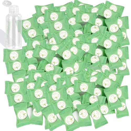 FANCYOU Wegwerfhandtuch Tabletten 23x19cm 300 Stückte Individuell ver Stücktet Erweiterbare Gesichts Mini Reinigung Handtücher Komprimierte Mini Handtuch Tücher Tabletten für Persönliche von fancyou