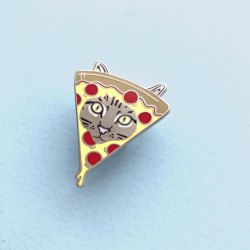 Pizza Emaille Pin - Hard Enamel Liebhaber Geschenk Peperoni Pizza Emaille Pin - Hard Enamel Liebhaber Geschenk Peperoni von fancyseeingyouhere