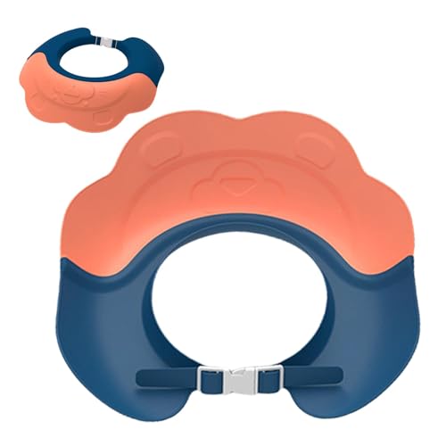 Baby Duschhaube - Baby Badekappe Schild | Badeschutz Cap | Haar Bad Viser Hut Einstellbar | Sichere Shampoo Dusche Badeschutz Badekappe Weiche Einstellbare Visier Hut Für Kleinkind Kinder von fanelod