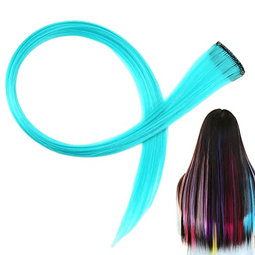 Bunte Haarverlängerung,Farbige Haarspangen-Verlängerungen - Cosplay Dress Up Party Highlights Haarschmuck für Haarverlängerungswerkzeuge Fanelod von fanelod