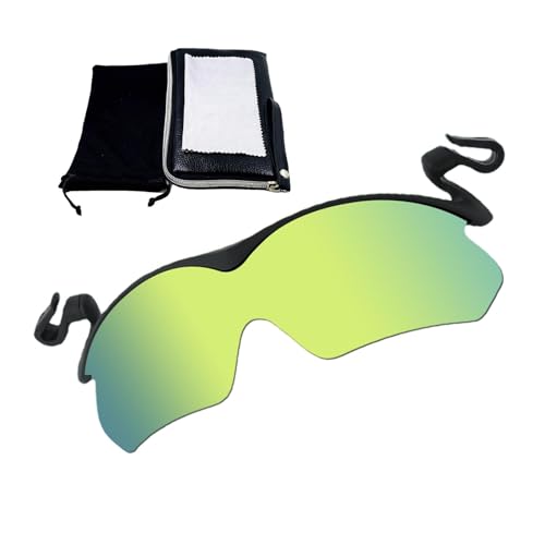 Clip-Cap-Sport-Sonnenbrille, Clip-on-Hut, polarisierte Sonnenbrille, UV-blockierende polarisierte Clip-on-Sonnenbrille für Männer und Frauen, stilvolle randlose Sonnenbrille zum Radfahren, Fahren von fanelod