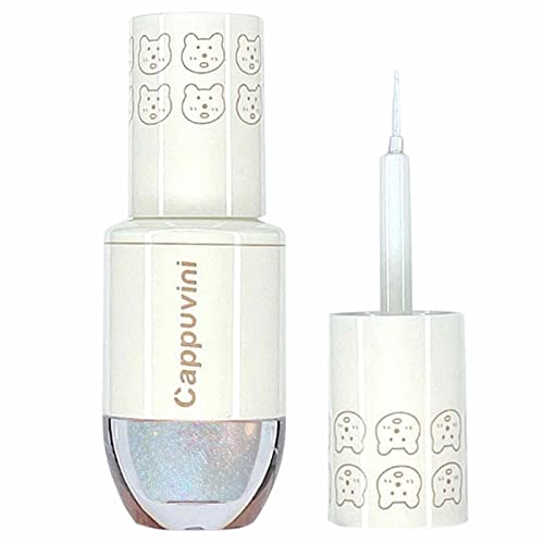 Flüssiger Augenglitter,Attraktiver Schimmer-Lidschatten - 0,05 oz Augenglitzer für das Schlüsselbein der Körperaugen Fanelod von fanelod