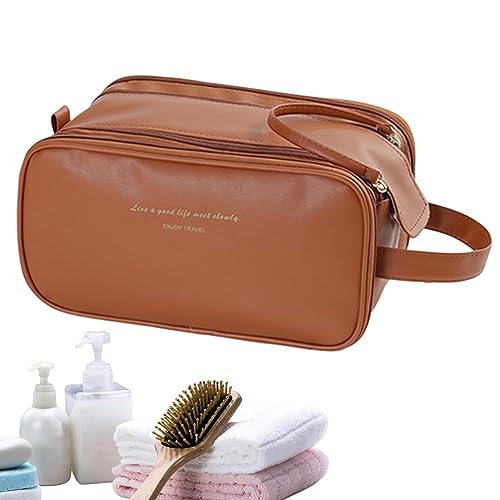 Große Make-up-Tasche, Make-up-Tasche, Kosmetik-Organizer, Reise-Kosmetiktasche, wasserdicht, PU-Leder, Kosmetik-Organizer, Make-up-Organizer-Tasche für Reisezubehör Große Make-up-Tasche, Make-up-Tasche, Kosmetik-Organizer, Reise-Kosmetiktasche, wasserdicht, PU-Leder, Kosmetik-Organizer, Make-up-Organizer-Tasche für Reisezubehör von fanelod