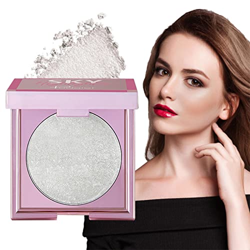 Highlighter-Make-up - 8 g ultrafeines Hervorhebungs-Make-up-Puder für Mädchen | Anfängerfreundliche aufhellende Wangenknochen-Körperkosmetik für Hochzeitskonzerte Fanelod von fanelod