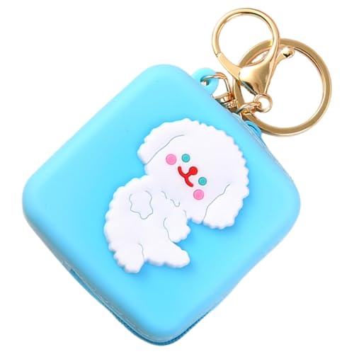 Silikon-Geldbörse Schlüsselanhänger | Münztasche mit niedlichem Muster | niedliches Muster | Mehrzwecktasche | OIN Pouch niedlicher Mehrzwecktasche Schlüsselanhänger mit Reißverschluss Design mit von fanelod