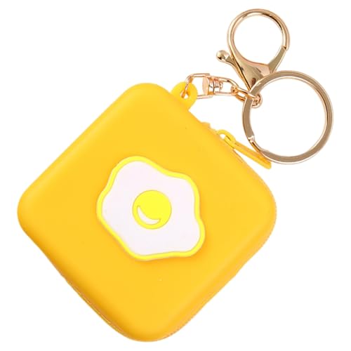 Silikon-Geldbörse Schlüsselanhänger | Münztasche mit niedlichem Muster | niedliches Muster | Mehrzwecktasche | OIN Pouch niedlicher Mehrzwecktasche Schlüsselanhänger mit Reißverschluss Design mit von fanelod