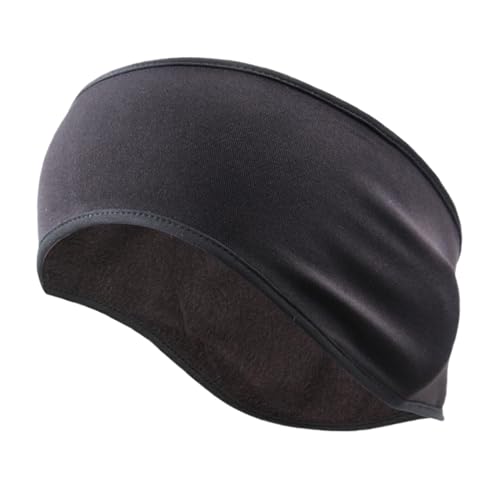 Warme Stirnbänder für Damen – Fleece-Ohrenschützer für Damen, dehnbare Winter-Ohrenschützer, Stirnband für kaltes Wetter, feuchtigkeitsableitendes Schweißband für den Außenbereich von fanelod