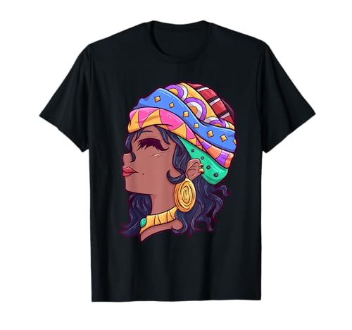Mutter Safari Afrika Kopftuch Mädchen Schöne Frau T-Shirt Mutter Safari Afrika Kopftuch Mädchen Schöne Frau T-Shirt von fansinn.official