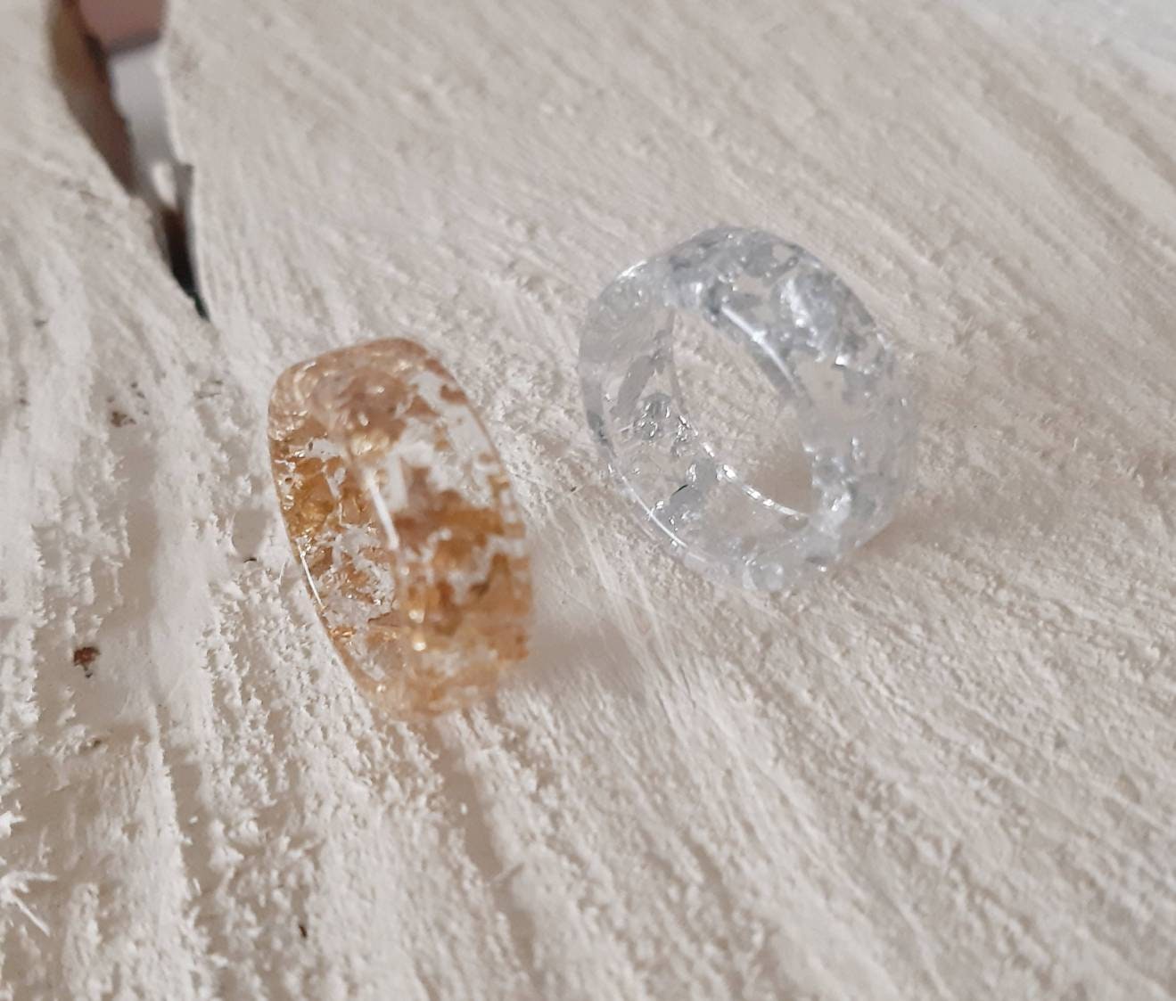Acryl Ringe Glitzer von fantasieschick