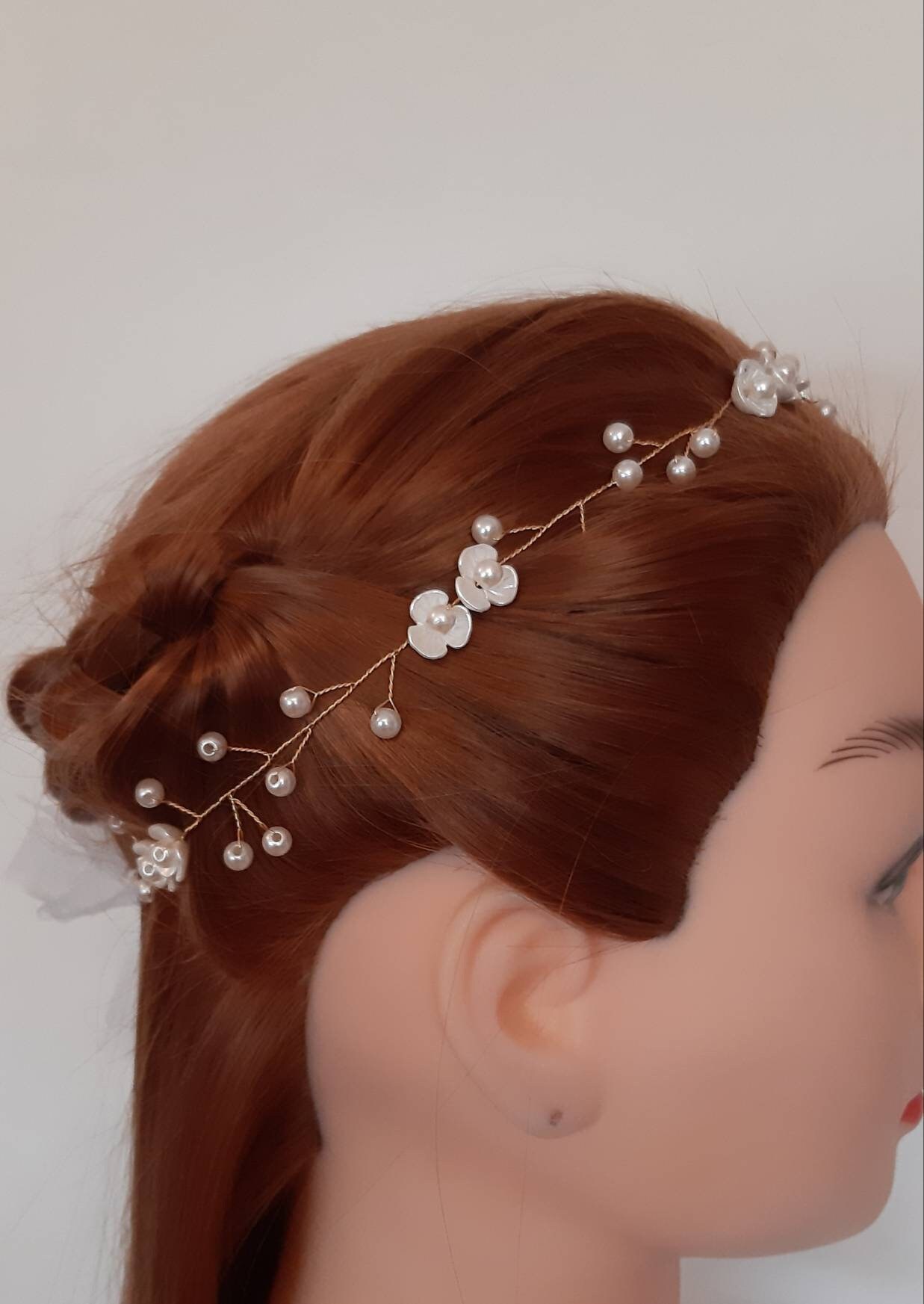 Braut Haarkranz Haarband von fantasieschick