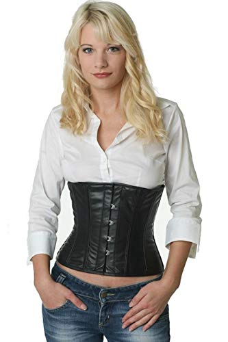 fapedo Korsett Corsage Korsage Corset Taillen Leder schwarz 48 fapedo Korsett Corsage Korsage Corset Taillen Leder schwarz 48 von fapedo