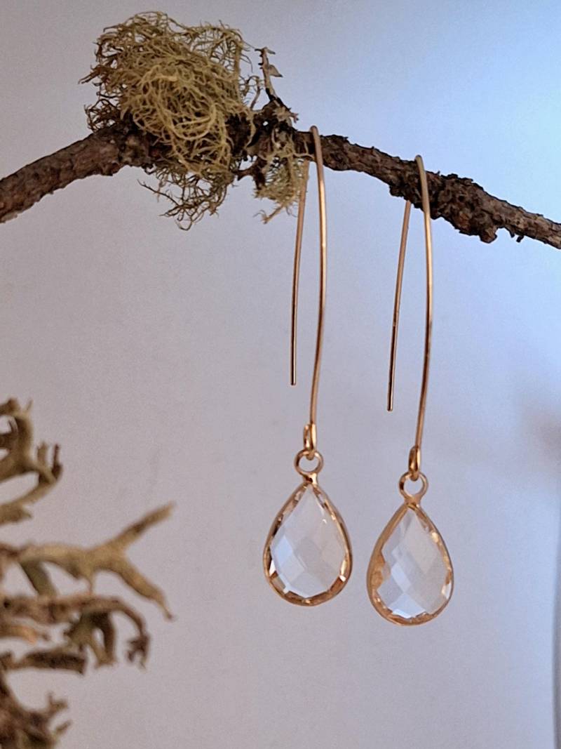 Ohrringe Hängend, Kristall Ohrringe Hängend, Kristall von farbenspielschmuck