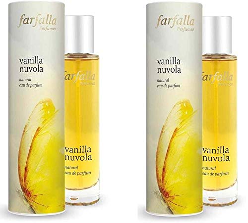 Farfalla Natural Eau de Parfum Vanilla Nuvola, 2 x 50ml von farfalla