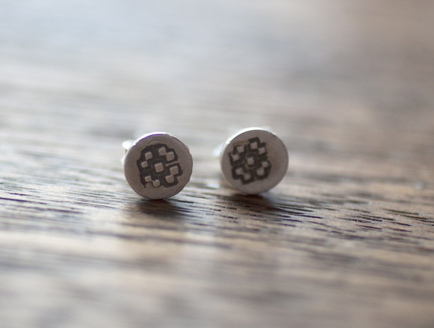 Kreis Ohrringe Silber Minimalist Sterling Ohrstecker Zierliche von farmhousemoon