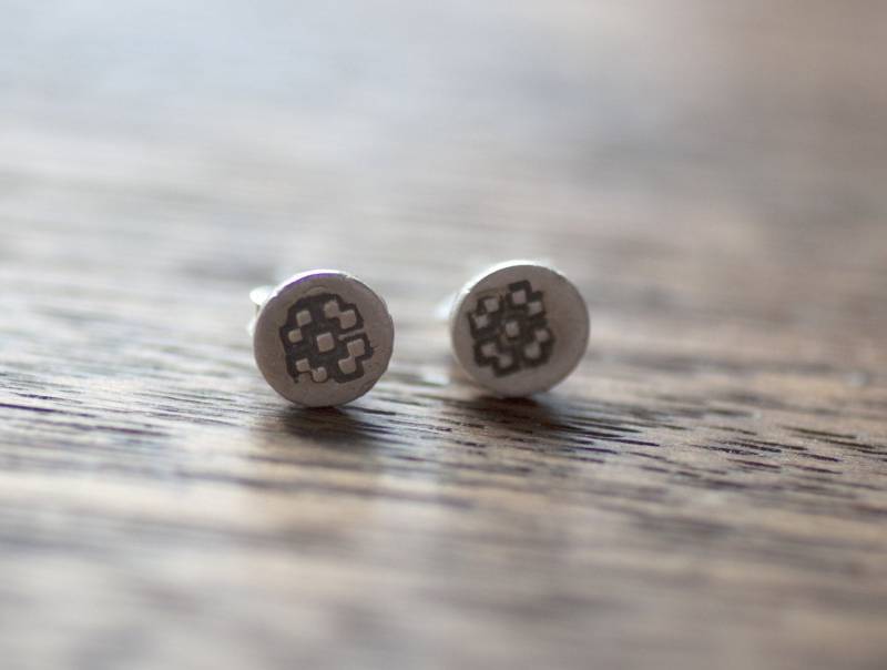 Kreis Ohrringe Silber Minimalist Sterling Ohrstecker Zierliche von farmhousemoon