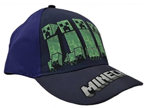 fashion uk Minecraft Basecap Cap blau (52, blau) von fashion uk