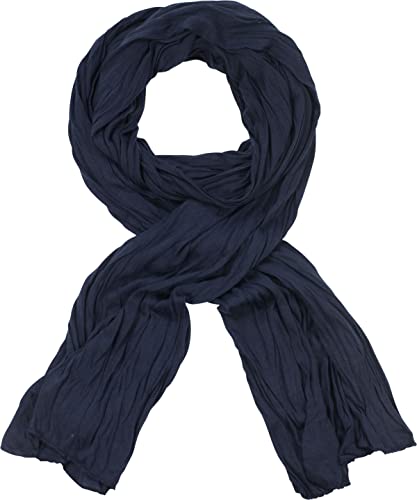 fashionchimp BASIC-Schal für Damen in angesagten Trendfarben, Jersey-Design (Marine) von fashionchimp