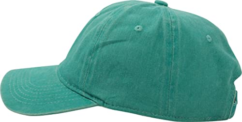 fashionchimp Baseballcap im Vintage Used-Look aus 100% Baumwolle, Unisex Jeans Denim Cap (Softmint) von fashionchimp