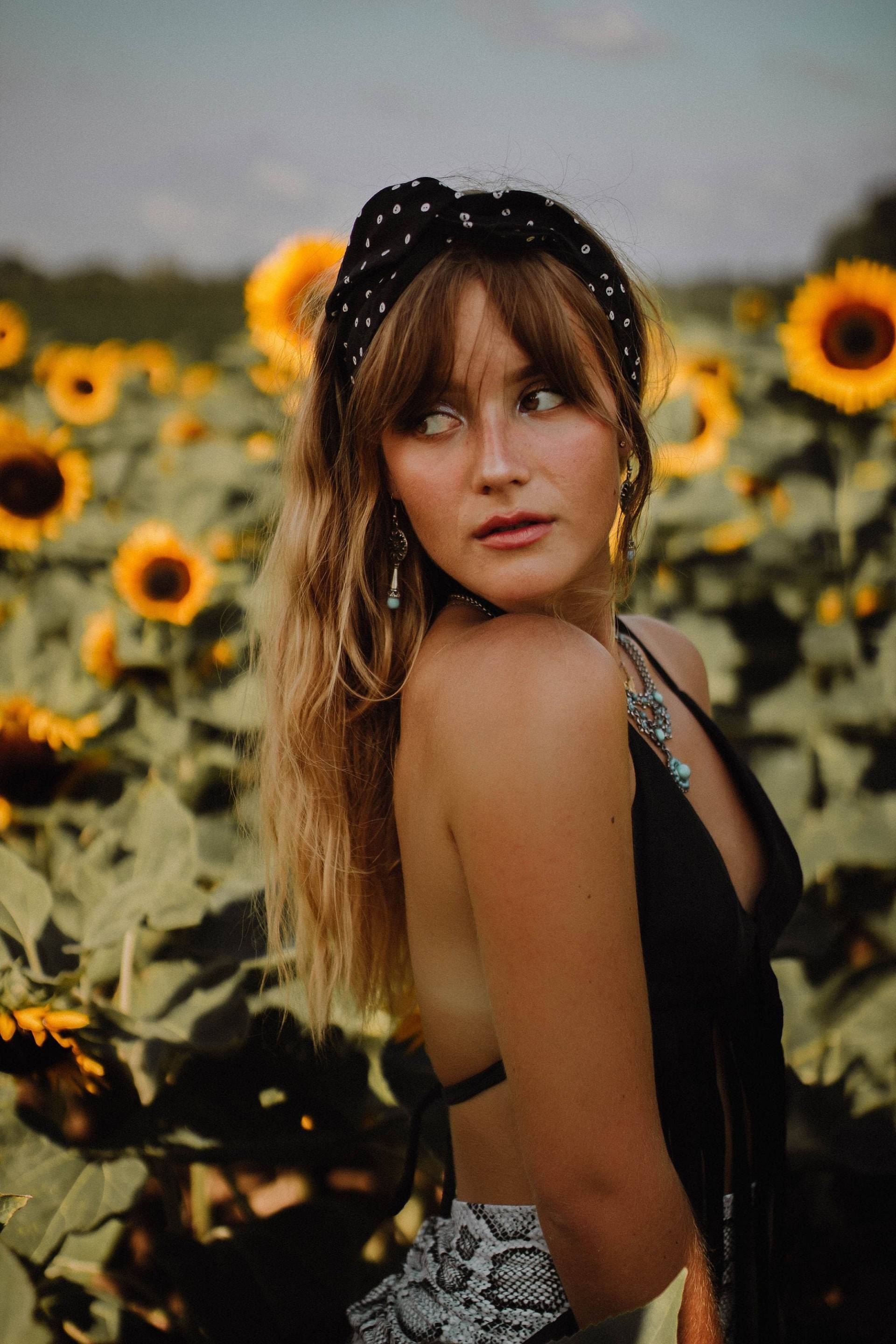 Schwarz-Weißes Stirnband Polka Dot Do Rag Damen Accessoires Haar Schal Bandana Biegbares Aus Baumwolle von fashionmeme