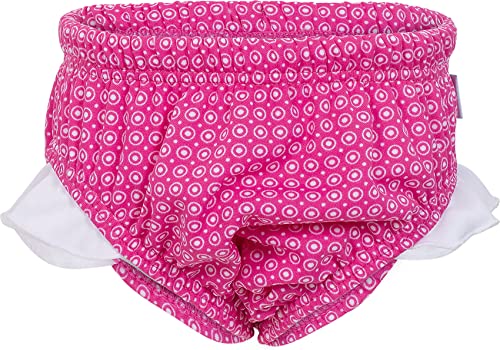 fashy little stars Baby - Mädchen Wiederverwendbare Badewindel Baby und Kleinkind Schwimmwindel, Rosa/Weiß, 98-104 EU von Fashy