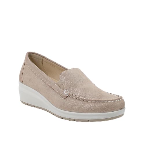 fat brain co Damen D.Maratea Enval Fahrer-Slipper, Platin, 38 EU von fat brain co