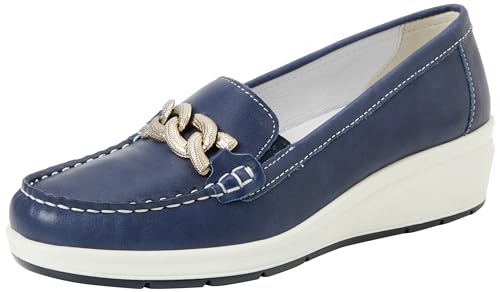 fat brain co Damen D.Maratea Enval Fahrer-Slipper, blau, 40 EU von fat brain co