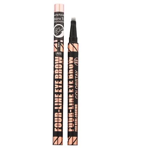 fayarrd Liquid Eye Brow Bleistift, Augenbrauenstifte für Frauen,Wasserdichte Augenbrauenstift mit 4 Tipp | Tragbare Make -up -Vorräte, lang anhaltendes Malvorlagenwerkzeug für Männer, Frauen von fayarrd