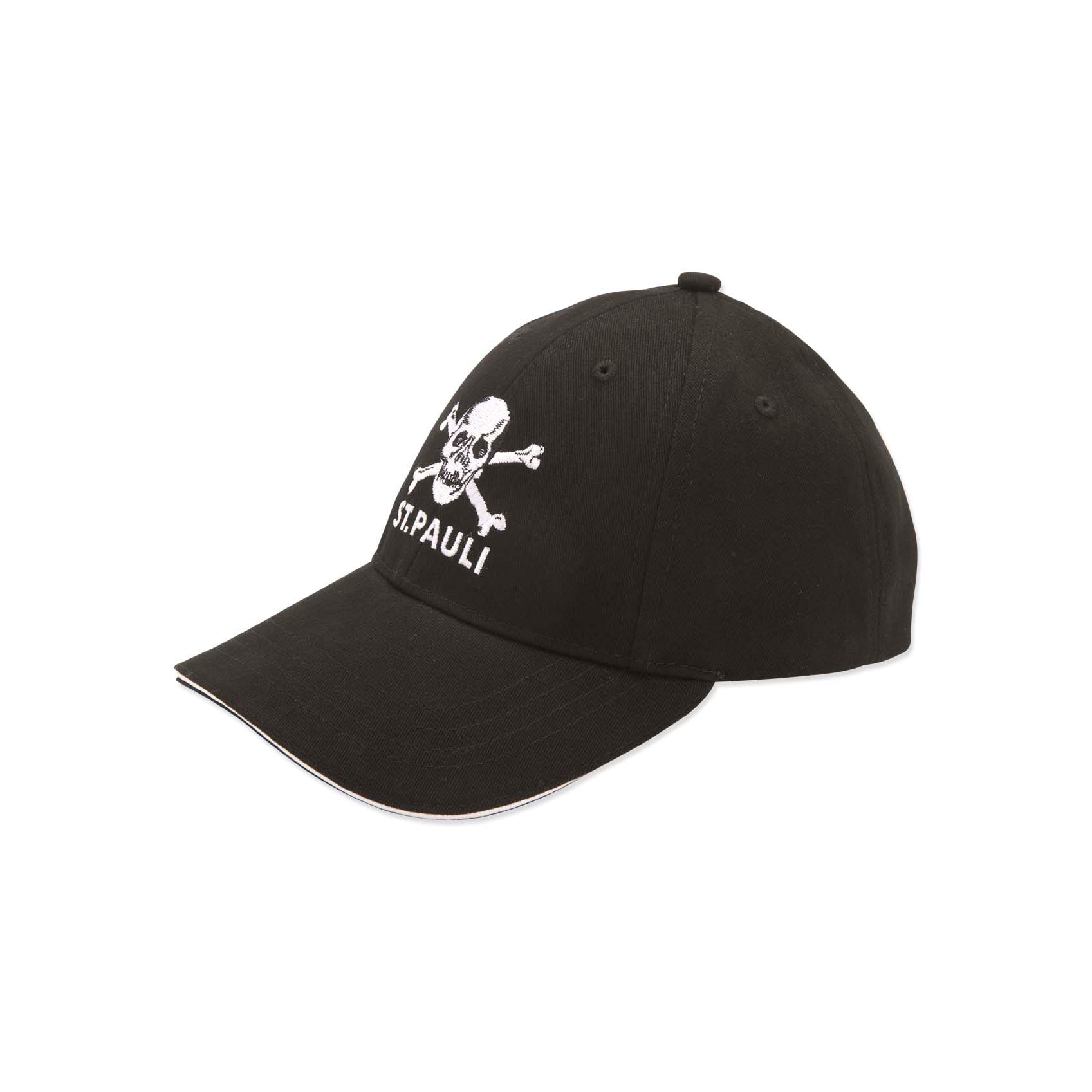 FC St. Pauli Bommelmütze "FC St. Pauli Cap FC St. Pauli Kinder Totenkopf" von fc st. pauli