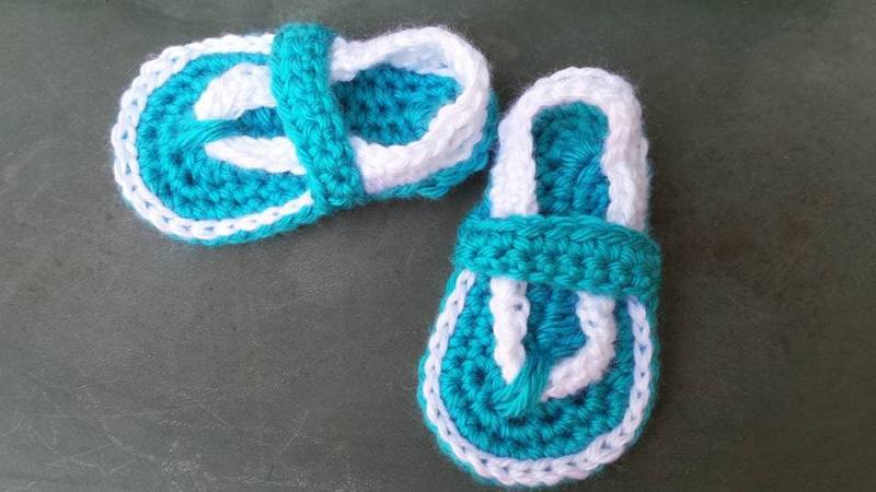 Baby Kleinkind Flip Flops Wählen Sie Ihre Größe Und Farbe Neugeborenen Zu 3 T-Baby-Schuhe, Häkeln Flops, Baby-Schuhe, Babysandalen von fcwhimsey