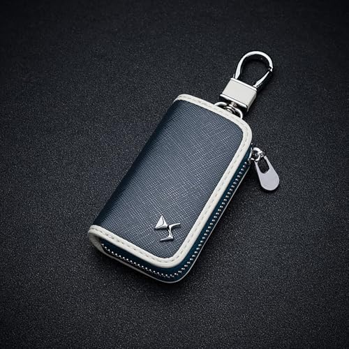 fdeqyth Autoschlüsseletui, für DS Autoschlüsselhülle schlüssel Tasche Auto Schlüsselanhänger Tasche Auto Schlüsseletui,A von fdeqyth