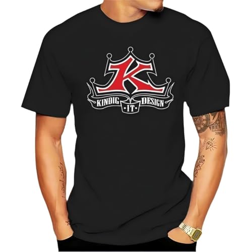 Kindig-It-Design-Men-S-Kindig-It-Pinup-T-Shirt-Cotton-Short-Sleeve-Print-Funny-Sleeve von fdesttdesw5se