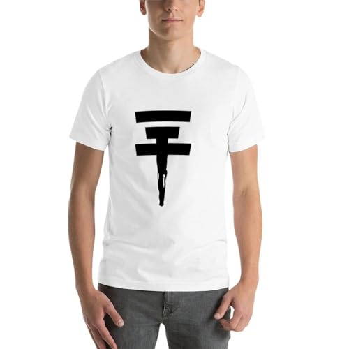 Tokio-Hotel-Logo-Black-Once-T-Shirt-customizeds-Tops-Sweat von fdesttdesw5se